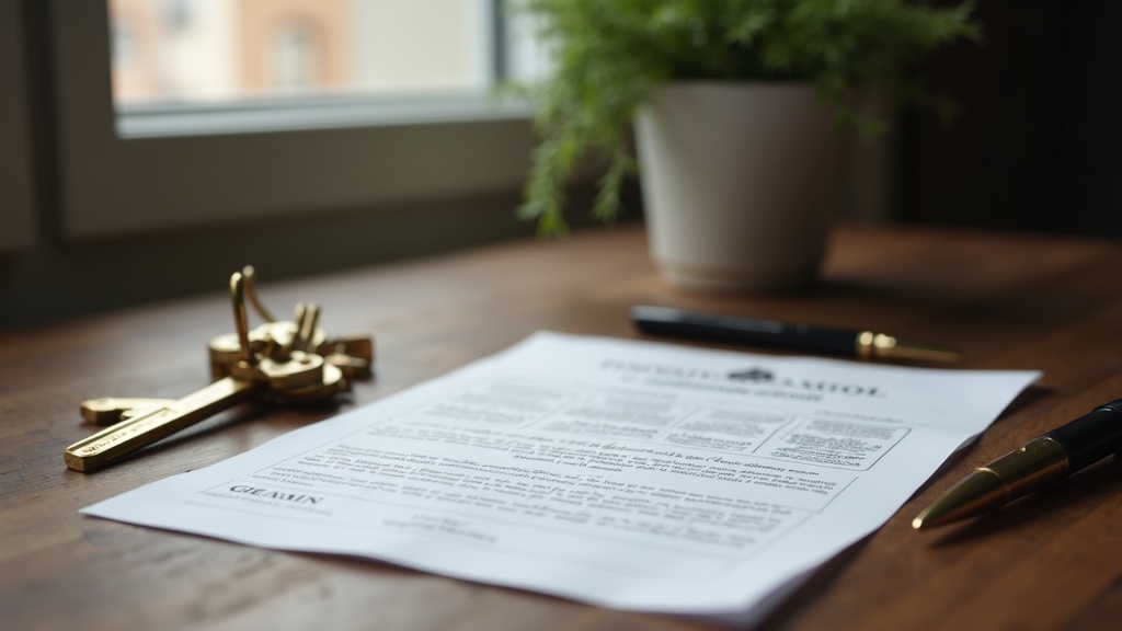 Keys and property documents on a desk representing the Portugal property buying process