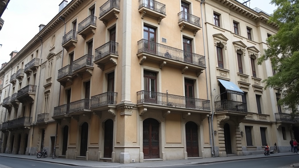 European apartment building facade representing questions about property and residency in Europe