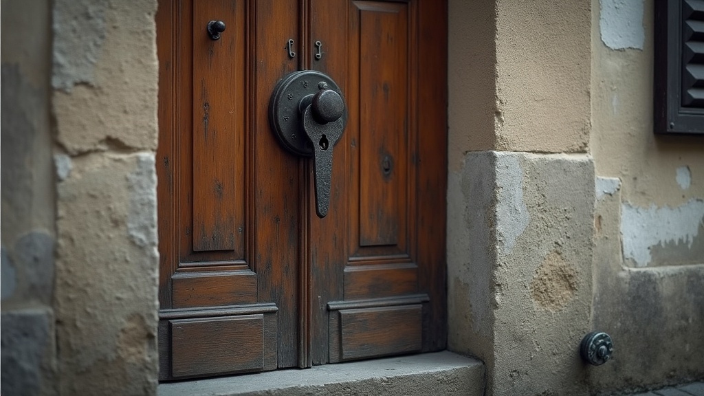 Front door and key illustrating the hidden costs of buying property abroad